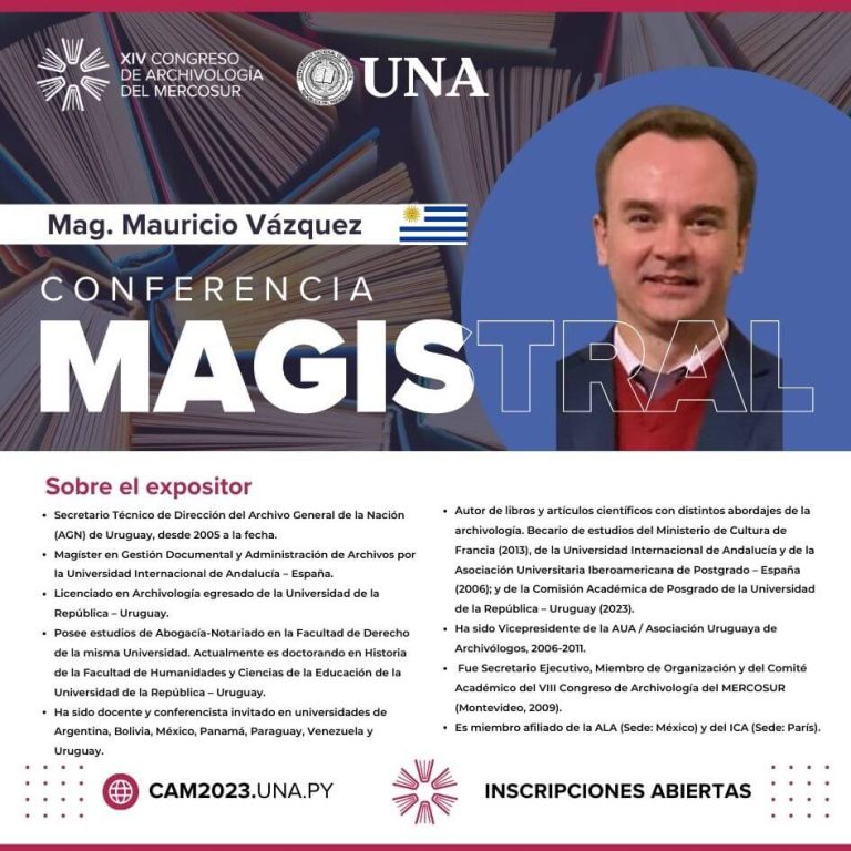 CAM2023 - Conferencia Mauricio Vazquez